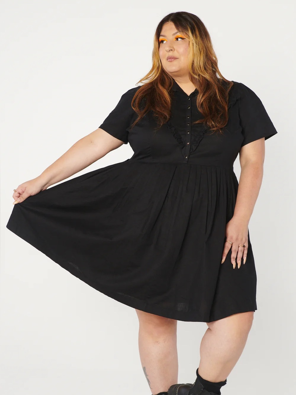 Tuesday of California Rodeo Dress in Black